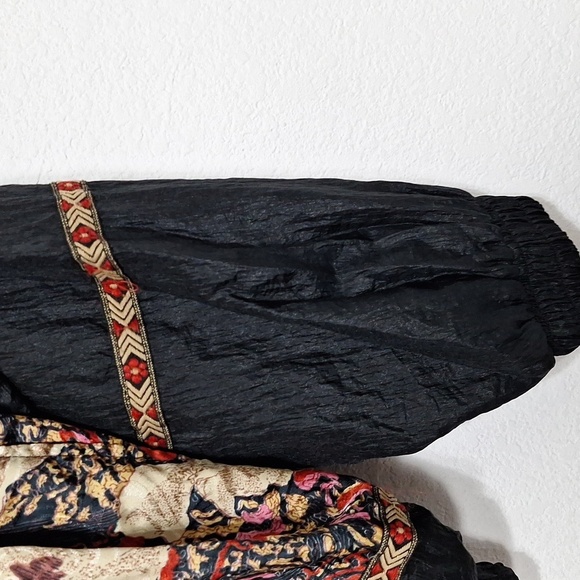 Vintage South Harbour Retro Floral Indie Sleaze Baroque Windbreaker Jacket *M/P - Picture 6 of 13